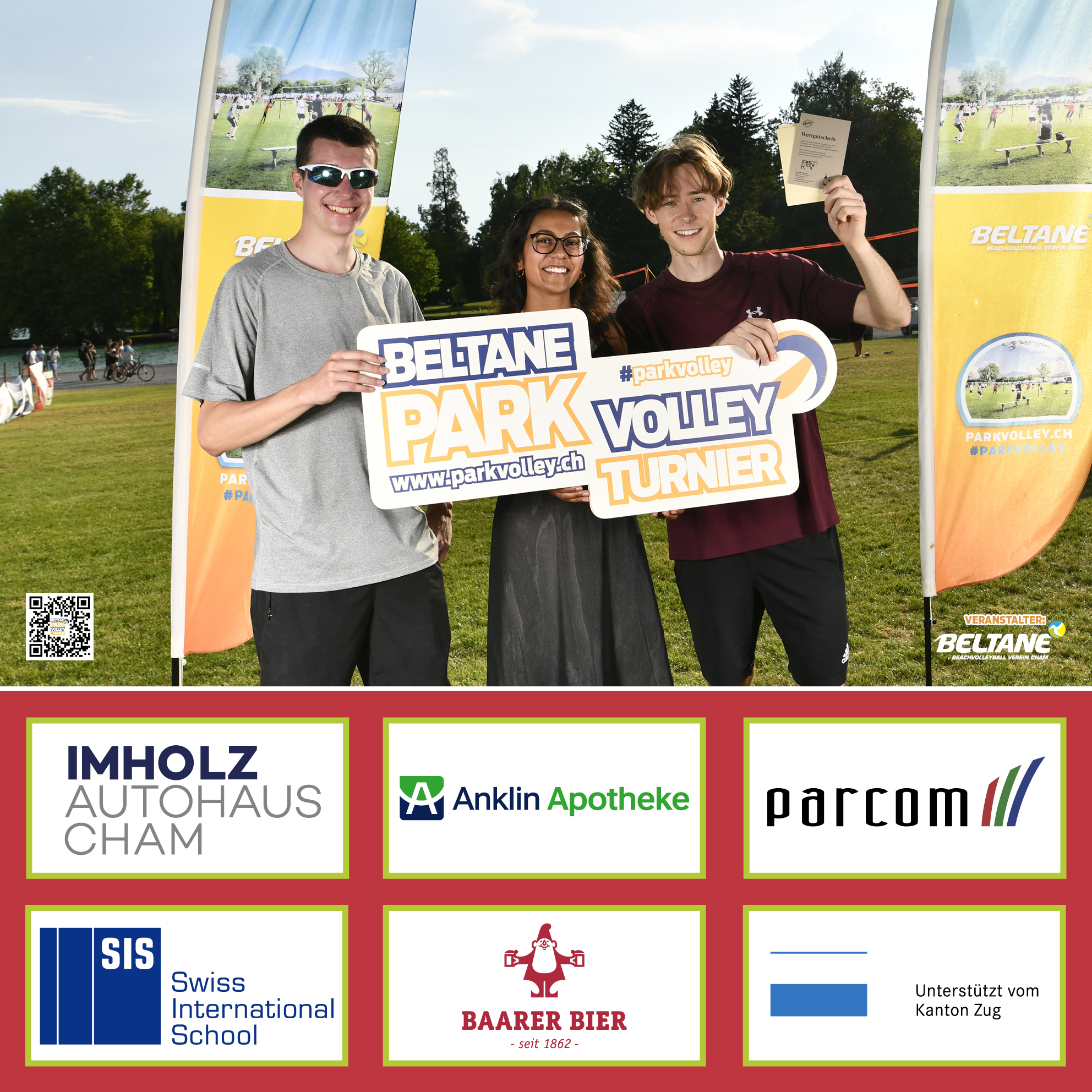 The empire spikes back am Beltane Park-Volleyball Turnier 2025 in Cham